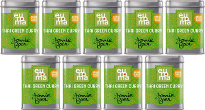 Euroma Original Spices Thai Green Curry 9x