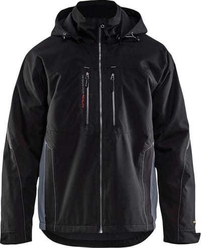 Blaklader Lichtgewicht winterjas 4890-1977 - Mannen - Zwart/Grijs - 4XL