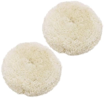Dailygoods - Wol Polijsten Pads - 2 Pack - Voor Boor en Auto Polijsten - 7 Inch - Professionele Buffing Wielen - Geschikt voor Auto-onderhoud