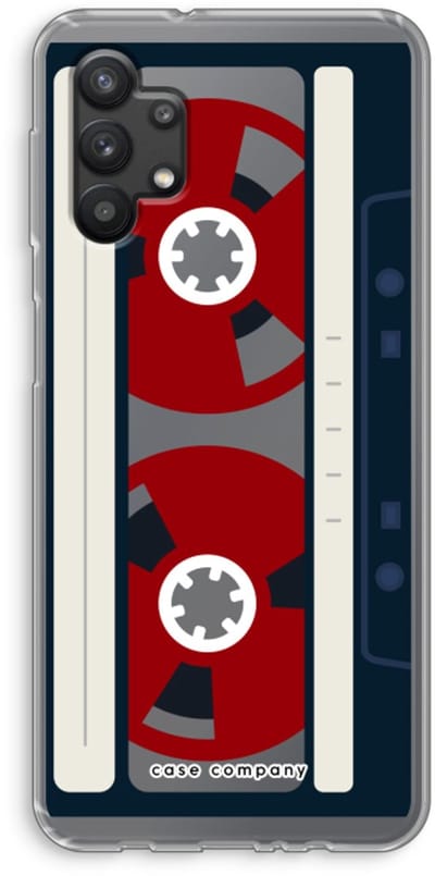 Case Company® - Hoesje geschikt voor Samsung Galaxy A32 5G hoesje - Here's your tape - Soft Cover Telefoonhoesje - Bescherming aan alle Kanten en Schermrand