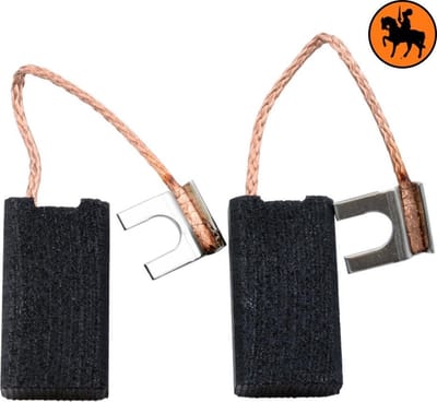 Koolborstelset voor Black & Decker frees/zaag P5901 - 6,35x12x22mm
