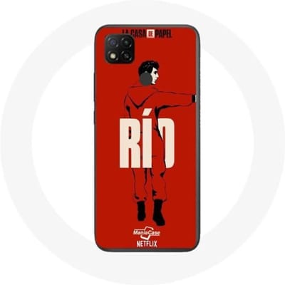 Coque Xiaomi Redmi 9C La casa de papel Rio dessin