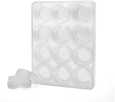 CHIMP Plastic Lege Potjes 5 ml -12 stuks
