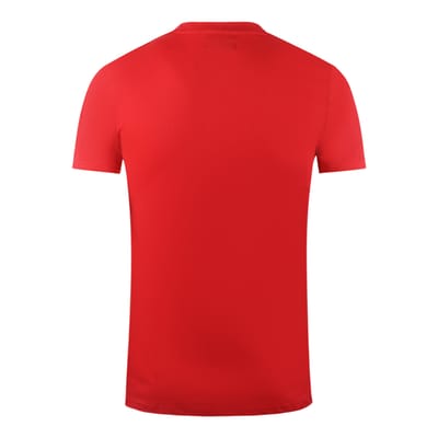 Aquascutum London Aldis Brand Logo Red T-Shirt