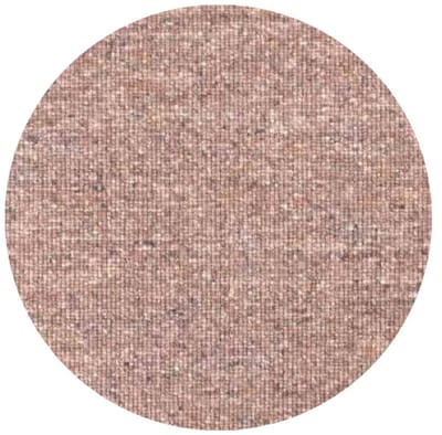 DÉJA Living Vloerkleed Rond Ø300cm - Laagpolig Taupe Wol - Bela