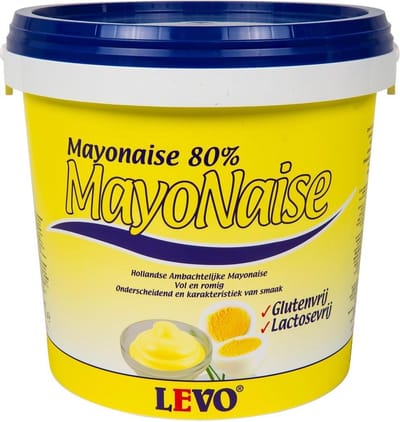 Levo - Mayonaise 80% - 10 liter
