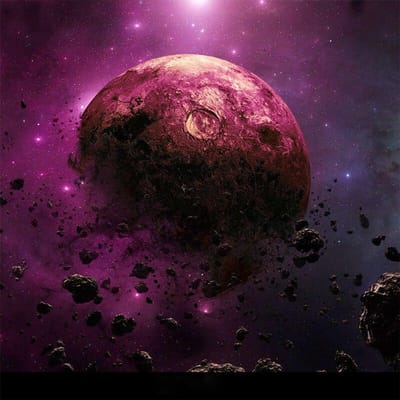 5D DIY diamant schilderij ruimte planeet diamant borduurwerk patroon volledige ronde diamant kruissteek 30x30CM