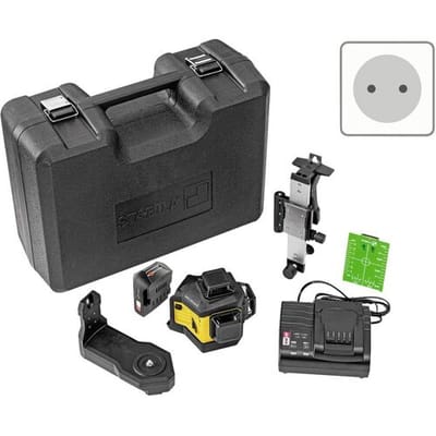 Stabila LAX 600 G, 12-V-System, 7-pcs (EU) Multilijnlaser Zelfnivellerend Reikwijdte (max.): 40 m
