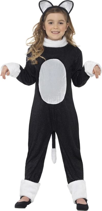 Cool Cat Katten verkleedpak kind - Maat M