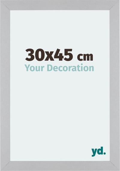 Your Decoration - Fotolijst 30x45 cm - MDF - Zilver Mat - Mura