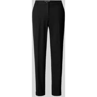 Tapered fit stoffen broek met persplooien, model 'UTE'