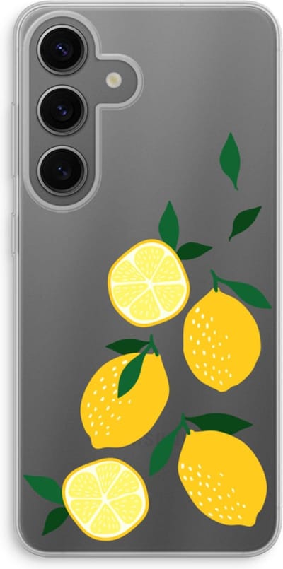 Case Company® - Hoesje geschikt voor Samsung Galaxy S24 hoesje - You're my lemon - Soft Cover Telefoonhoesje - Bescherming aan alle Kanten en Schermrand