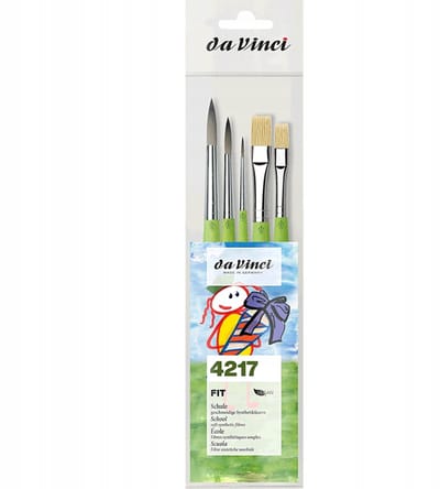 Da Vinci FIT SYNTHETISCHE & BRISTLE pennenset 4217