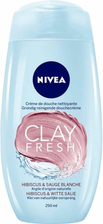 NIVEA Clay Fresh Douchegel Hibiscus en White Sage - 250 ml