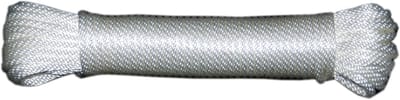 Nylon Touw - Gevlochten Koord - Universeel Gebruik - Stevig UV-bestendig - 3/16 Inch 100 Voet - Rood