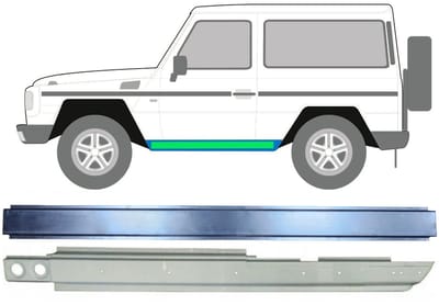 Frontruderamme voor Mercedes G-Class W460 W461 W463 1979-2017 / Links / Set