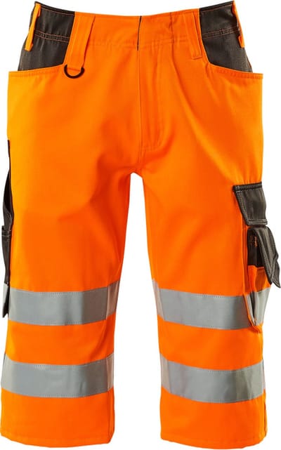 Mascot Safe Supreme Shorts, lange 15549-860 - hi-vis oranje/donkerantraciet - C44