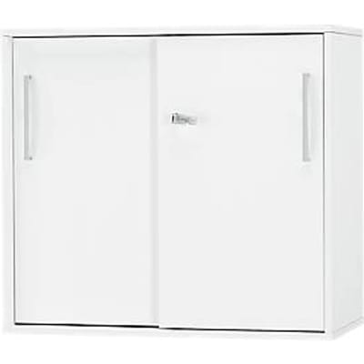 Schäfer Shop  Select SET UP aanbouw-/opzetschuifdeurkast, 2 OH, B 800 x D 420 x H 726 mm, wit/wit