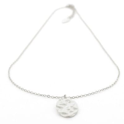 Kalli Ketting Pattern Oval Zilver