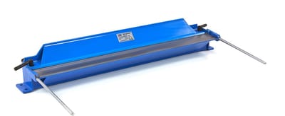HBM 1,2 × 730 mm kantpress / tryckbroms – Manuell plåtbock för exakt bockning av metallplåt - Sitsvinkel: 0 - 90 grader - Vikt: 20 kg