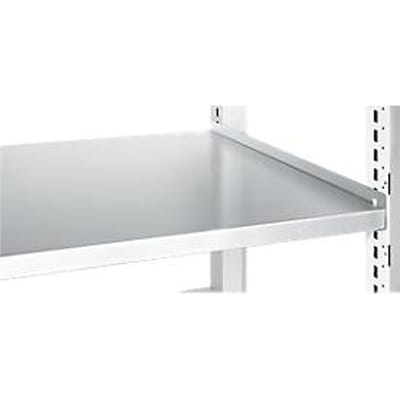 Legbord Verso, speciaal voor de Verso serie met een diepte van 650 mm, gegalvaniseerd plaatstaal
