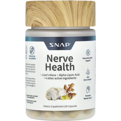 Snap Supplements, Santé du système nerveux, 60 capsules