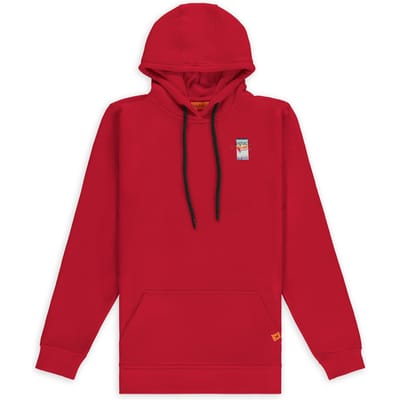 Aspact Willow Hoodie Red Maat: S | Hoodies Outlet | Unisex | Rood