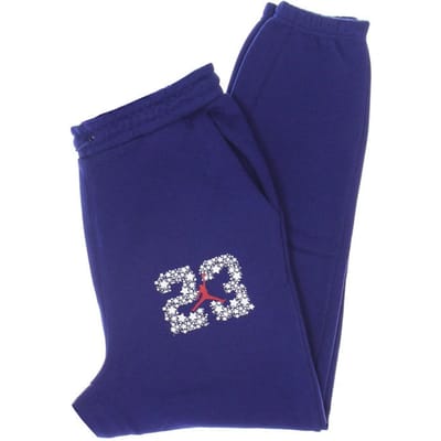 Fleece trainingsbroek voor heren Sport DNA-fleecebroek diep koningsblauw