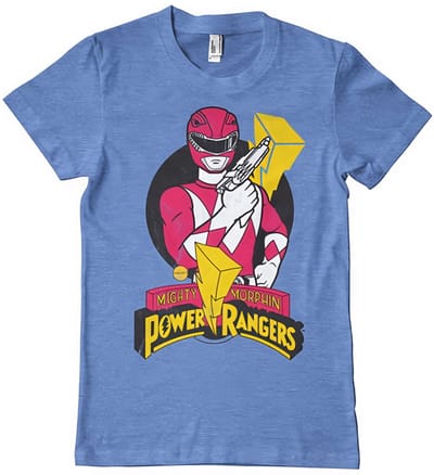 Power Rangers T-shirt met Red Ranger-pose
