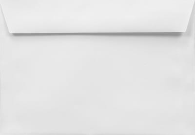 Gladde witte enveloppen A6 - 114 x 162 mm - 50 stuks - HK zelfklevend met plakstrip - 120 gram - Amber - Netuno