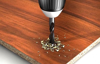 Boor Fischer Hout Roestvrij staal Plastic 1 Stuks