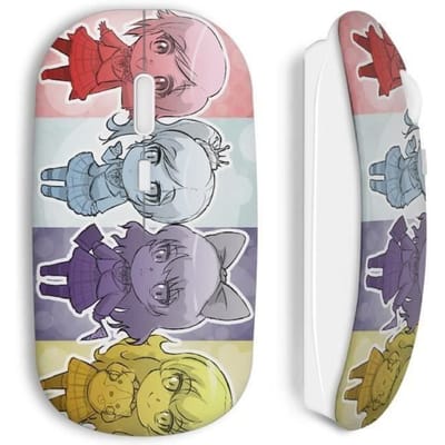 Souris Sans Fil - MANIACASE - Rwby - Rouge - USB - Optique