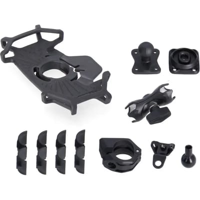 Universele smartphonehouder voor motorfiets. incl. arm 2 voor stuur/spiegelhouder SW-Motech T-Lock