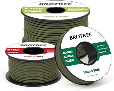 Sterk Elastisch Koord Rond Bungee Touw voor Handwerk en Outdoor - 3mm Dikte