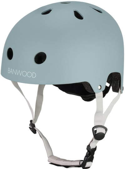 Banwood Kids Eco Fietshelm - Teal - kinderhelm - helm