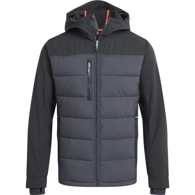 Craghoppers Heren Castleford Hybride Jas (Zwart)