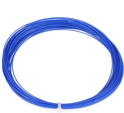 10 meter elastische badmintonkoord voor badmintonrackets - duurzaam, sterk en flexibel blauw
