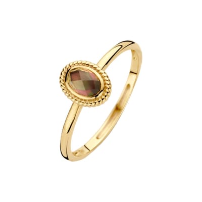 Blush 1239YBQ/56 - Dames - 14 karaat goud - Ring - Goud - Maat 56