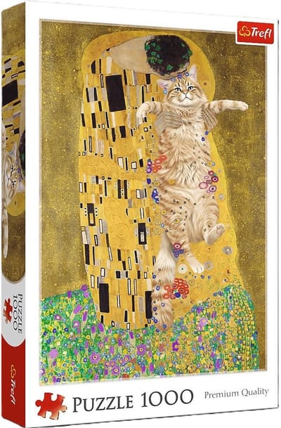 Puzzle Purrfecyjny Pocałunek 1000 - Puzzel Purrfecyjny Pocałunek 1000