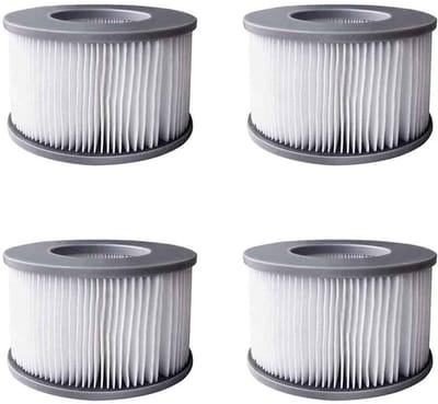 Dailygoods- Filterpatroon 4-delig - Verbeterde versie - Compatibel met MSpa - Geschikt voor hot tubs - Voor modellen Delight/Premium/Mono - Hoogwaardige filtratie - Hot Tub Filter