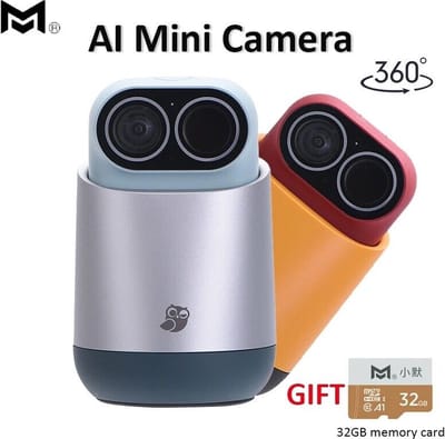 Xcruiser Xiaom Magic Camera Vlog-camera 360° ° PTZ-bewaking HD Mobiele telefoon Bewaking op afstand Vertraagd fotograferen Creatieve overzeese versie