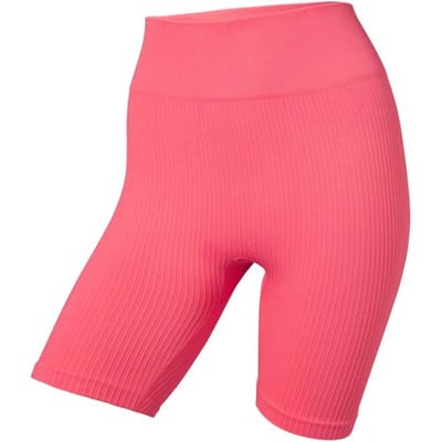 CRIVIT Geribde dames bikershort - seamless (Koraal, XS (32/34))