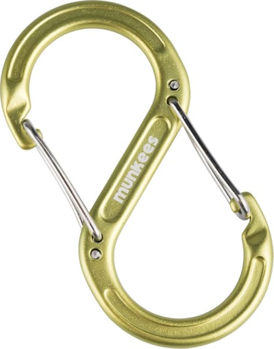 Munkees Karabijnhaak S-shape Draadsluiting 6 X 60 Mm Goud