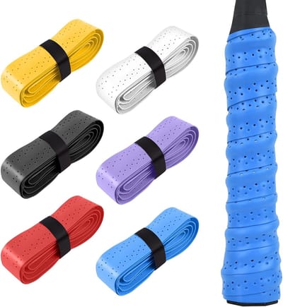 Gripband voor rackets - Antislip, ademend en absorberend voor tennis- en badmintonrackets, snel drogend en comfortabel
