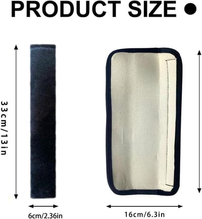 Autogordelhoezen set van 2 - Superzachte schouderpads voor volwassenen en kinderen - Universele veiligheidsgordelhoes voor tas en rugzak