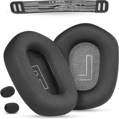 Vervangende oorkussens en Hoofdband kussen set Compatibel met Logitech G733, G535, G335 Headset Oorkussens Vervanging - ShopVlot