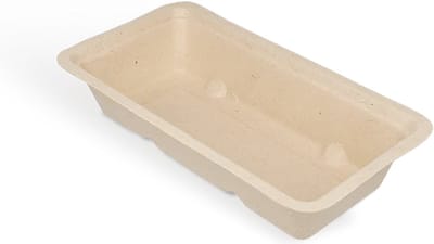 Kroketbakjes A5 suikerriet Plastic- en Pfas-vrij BIO - 500 stuks