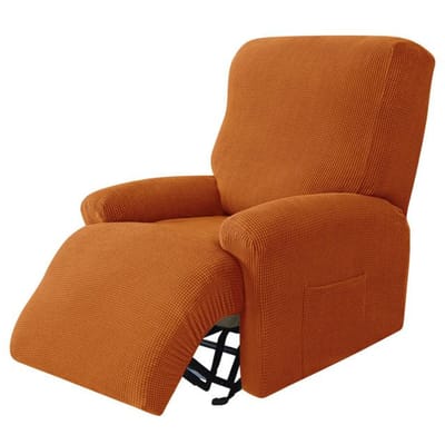 Fauteuilhoes Stretch Dikke Zachte Fauteuilhoes Jacquard Sofa Bank Fauteuilhoes 4 Aparte Stukken Elastische Beschermer 1 Piece