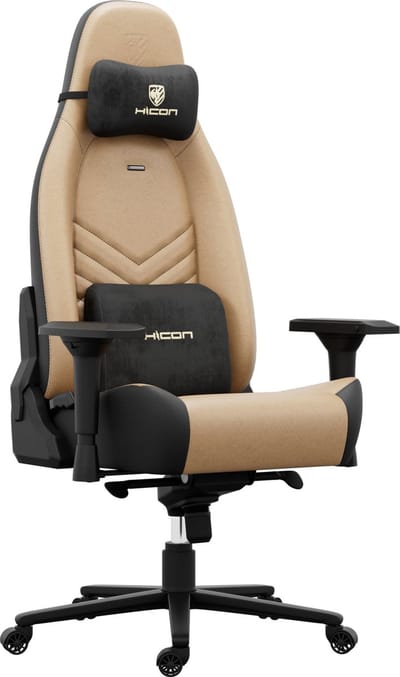 HICON® Ergonomische Bureaustoel - 4D Armleuningen - Kunstleer - 150 kg - Infinity Maverick - Bruin