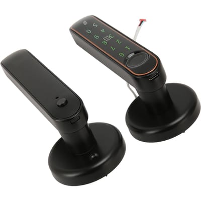 Serrure d'entrée intelligente 5 en 1 Support APP Empreinte digitale Carte IC Mot de passe Clé Serrure électronique intelligente